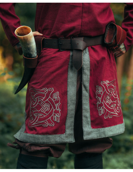Tunique vikingue homme en coton...