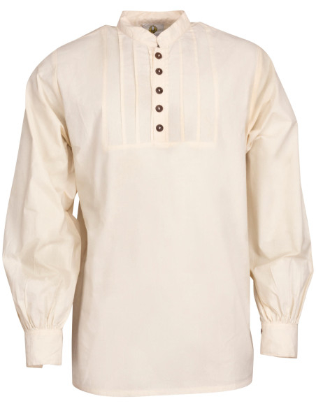 Chemise médiévale en coton modèle...