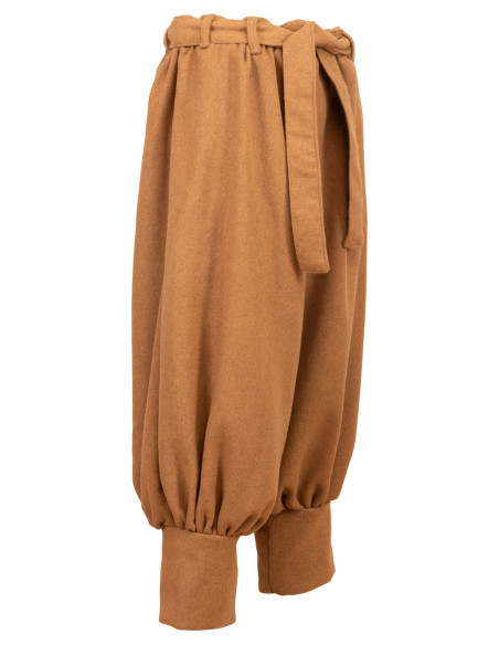 Pantalons médiévaux en laine modèle...