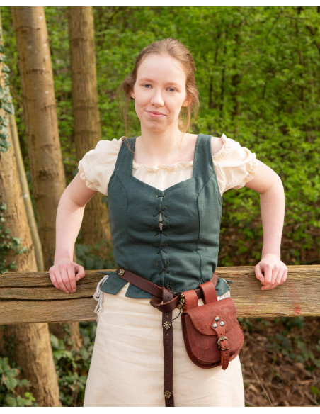 Corselet médiéval en coton modèle...