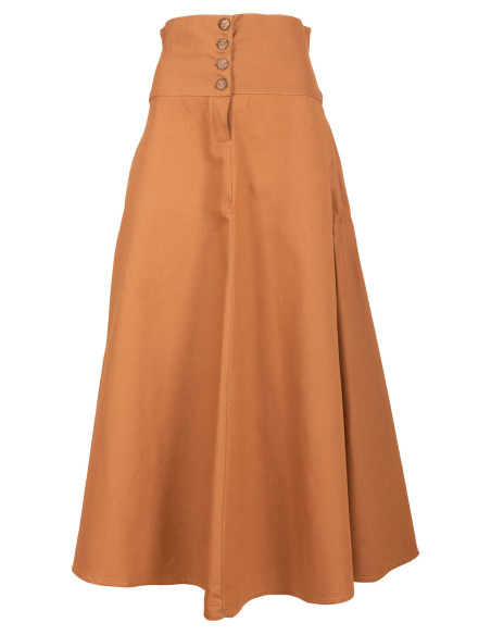 Jupe médiévale en coton modèle...