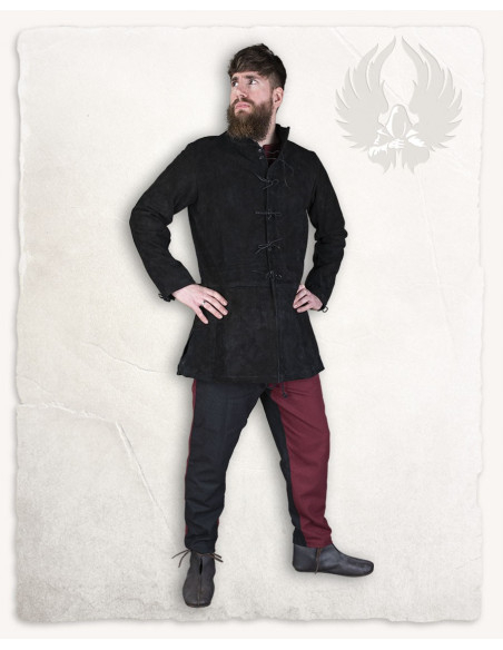 Manteau médiéval en daim modèle...