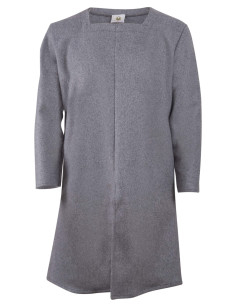 Tunique médiévale en laine modèle Sigeric, couleur gris