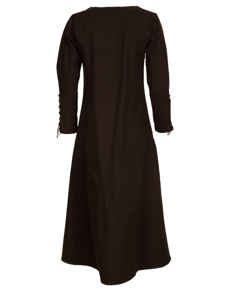 Tunique médiévale longue en coton...