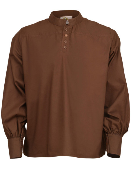 Chemise médiévale en coton modèle...