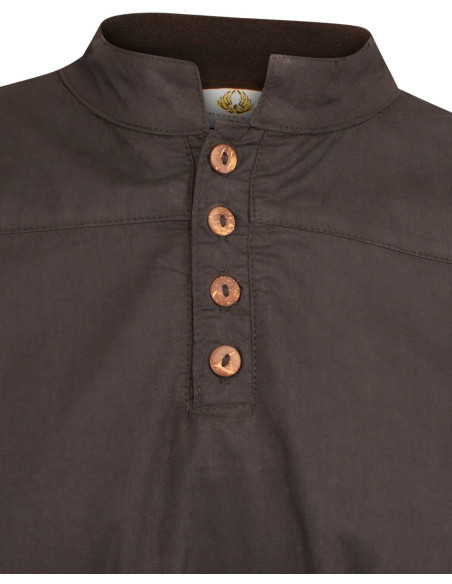 Chemise médiévale en coton modèle...