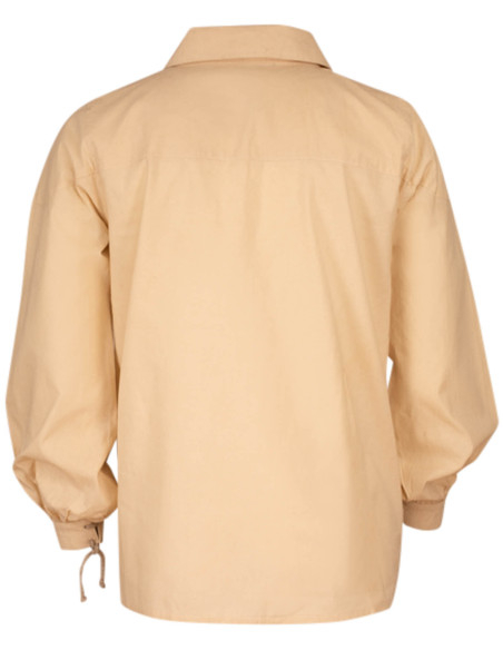 Camisa médiévale en coton modèle...