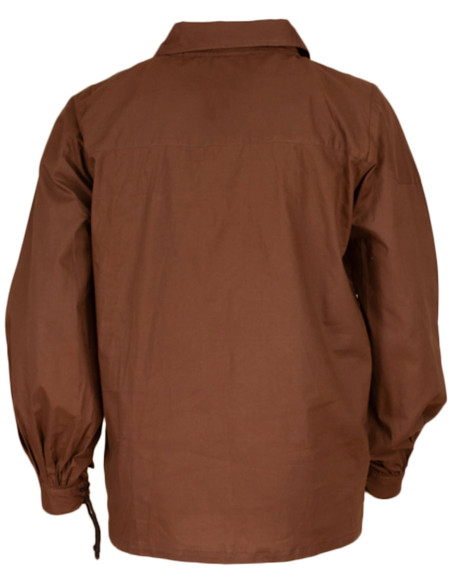 Chemise médiévale en coton modèle...