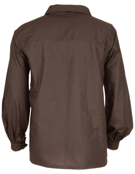 Chemise médiévale en coton modèle...