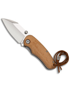 Couteau de poche marque Albainox, manche en bois (13 cm)