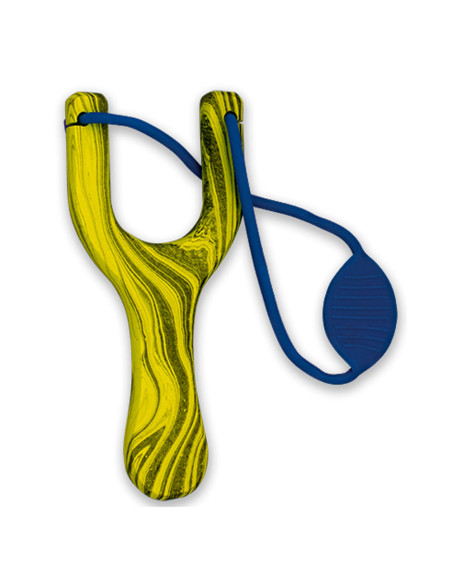 Tirachinas Tole 10 en bois jaune avec...