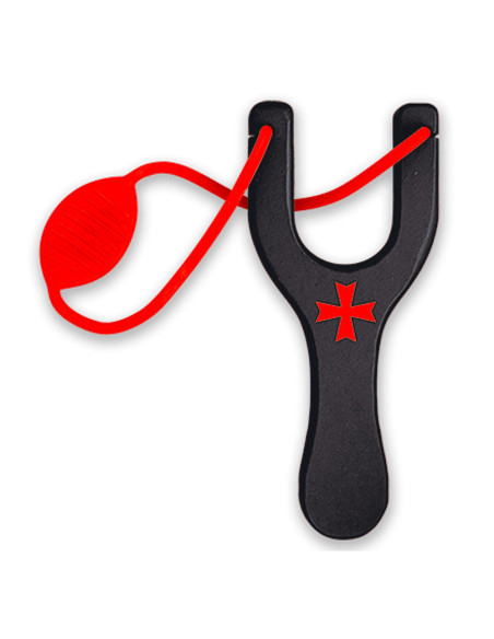 Fusil croix templière en bois noir...