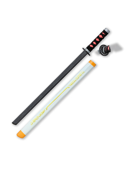 Wakizashi en bois de la marque...