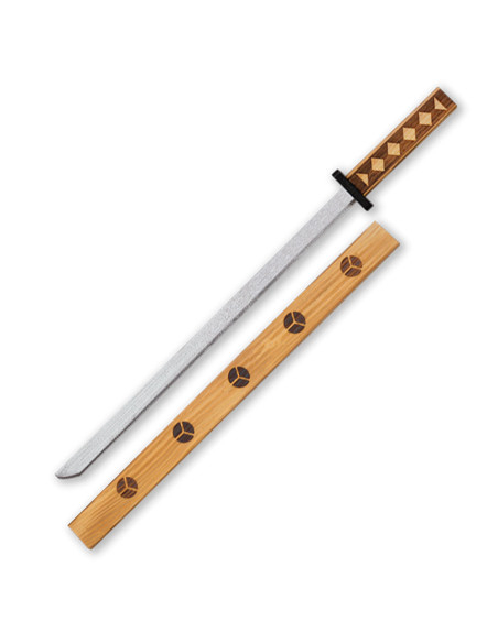 Wakizashi en bois de la marque...