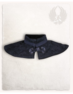 Gorge médiéval en cuir modèle Patricius, couleur noire