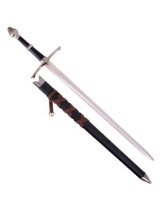 Épée de cadet avec fourreau, pommeau et garde en nickel