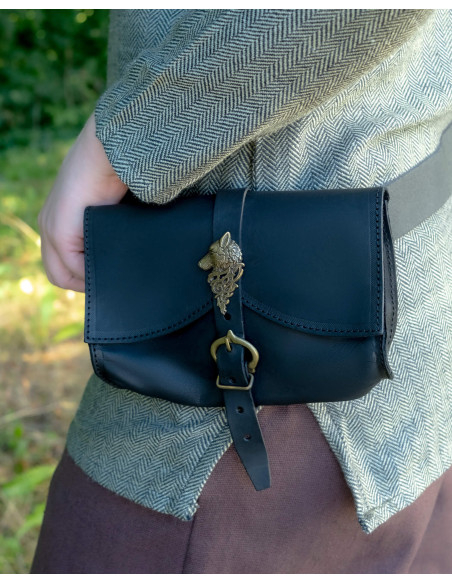 Sac médiéval design loup modèle Selena