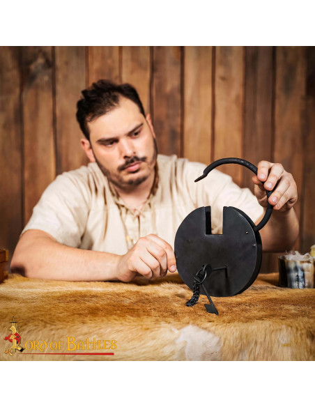 Cadenas en fer forgé à la main pour...