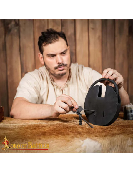 Cadenas en fer forgé à la main pour...