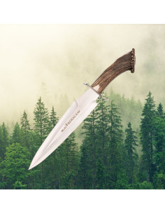 Couteau de Fin de Chasse Rehala-27S de Muela