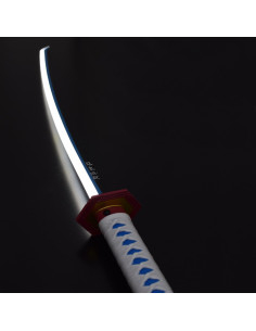 Katana Giyu Tomioka de Kimetsu No Yaiba, lame avec LED 2