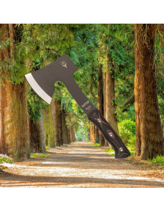 Hache RAPTOR Micarta de Muela