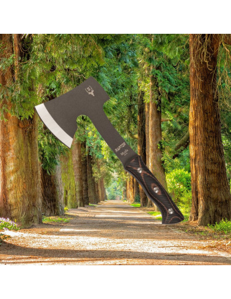 Hache RAPTOR Micarta de Muela