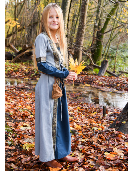Robe Médiévale fille Leonor à manches...