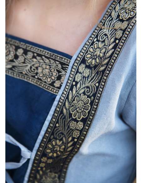 Robe Médiévale fille Leonor à manches...