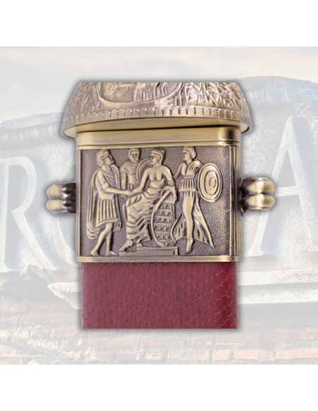 Épée romaine Gladius fourreau noir...