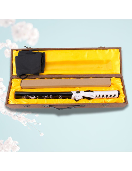 Tanto fonctionnel Fleur et Grue, lame...