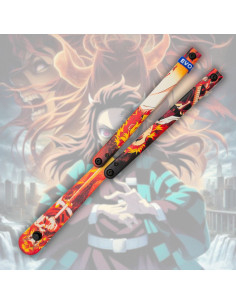 Couteau de pratique Rengoku Kimetsu No Yaiba
