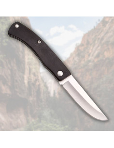 Couteau de marque Third à cliquet en bois d'ébène (20,3 cm) 2
