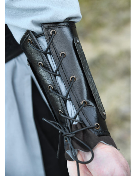 Bracelet médiéval en cuir modèle...