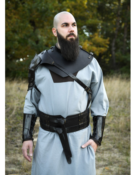 Gorge médiéval en cuir modèle Balor,...