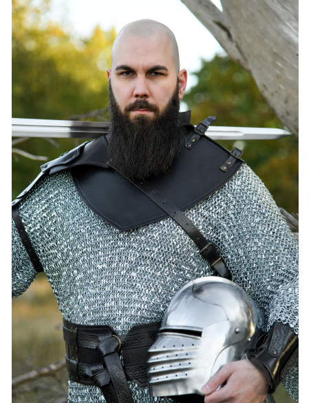 Gorge médiéval en cuir modèle Balor,...