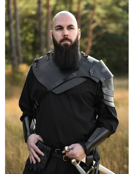 Gorge médiéval en cuir modèle Balor,...