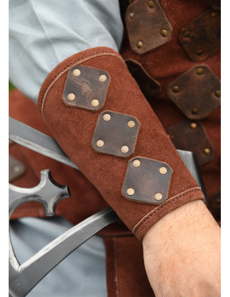 Bracelet médiéval en cuir modèle...