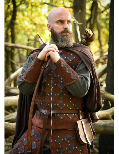 Bracelet médiéval en cuir modèle...