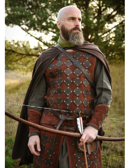 Bracelet médiéval en cuir modèle...