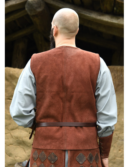 Pantalon médiéval en cuir modèle...