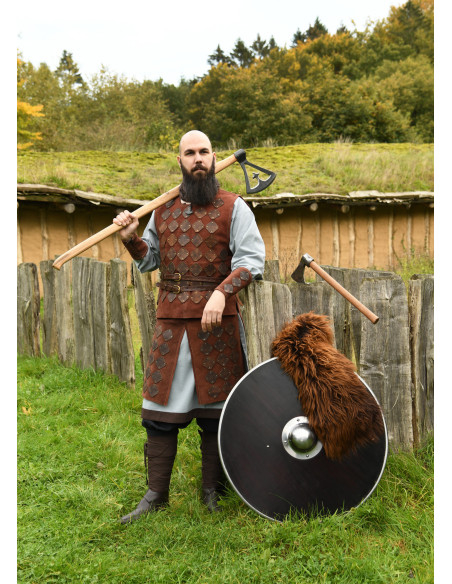 Pantalon médiéval en cuir modèle...