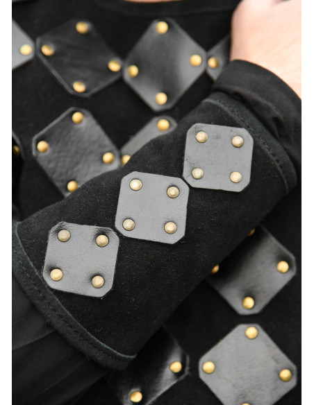 Bracelet médiéval en cuir modèle...