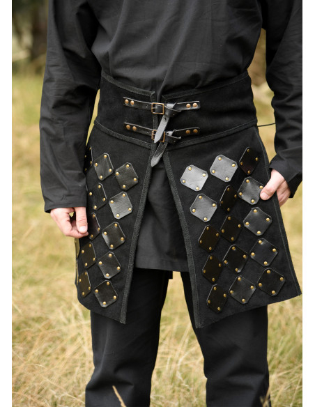 Falda médiévale en daim modèle Vares,...