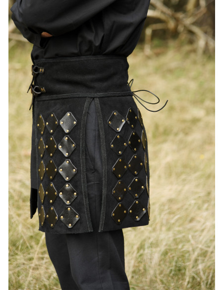 Falda médiévale en daim modèle Vares,...