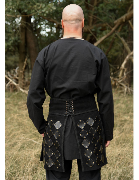 Falda médiévale en daim modèle Vares,...