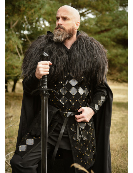 Falda médiévale en daim modèle Vares,...