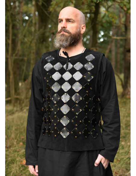 Panneau médiéval en cuir modèle...