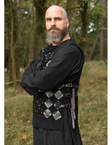 Panneau médiéval en cuir modèle...