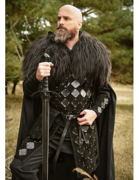 Panneau médiéval en cuir modèle...